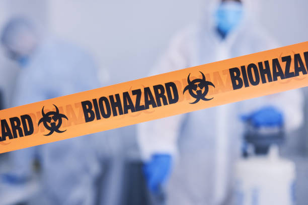 Professional Trauma Scene Cleanup technician working in Roanoke, IN